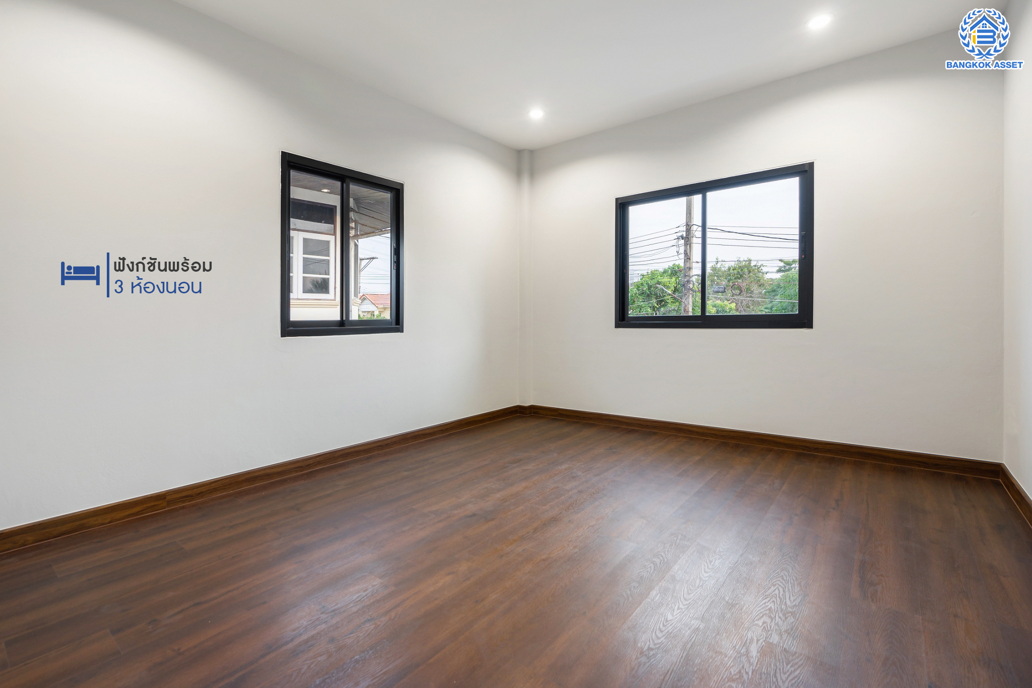 บ้านมือสองตกแต่งใหม่ ม.บ้านสาวิตรี พุทธมณฑลสาย3 หลังมุม เนื้อที่ 56.2 ตร.ว. ฟังก์ชัน 3 ห้องนอน 3 ห้องน้ำ จอดรถได้ 2 คัน บนทำเลใกล้ทางคู่ขนานลอยฟ้าบรมราชชนนี ม.มหิดล เซ็นทรัลศาลายา และรายล้อมด้วยสิ่งอำนวยความสะดวกครบ!